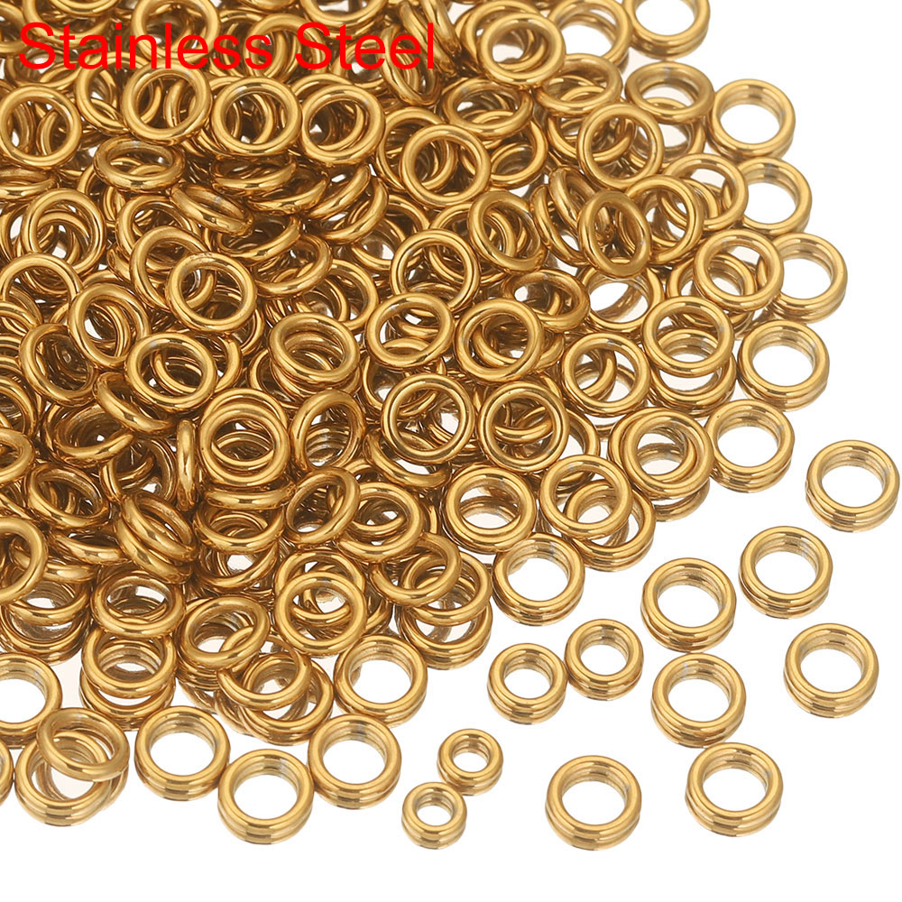 Jewelry Making Closed Jump Rings - 50 anelli di salto chiusi in
