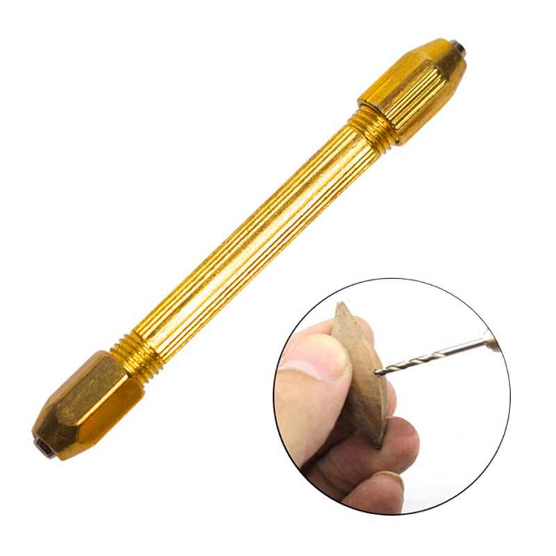 Jewelry Making Vise - Morsa a perno doppia faccia dorata