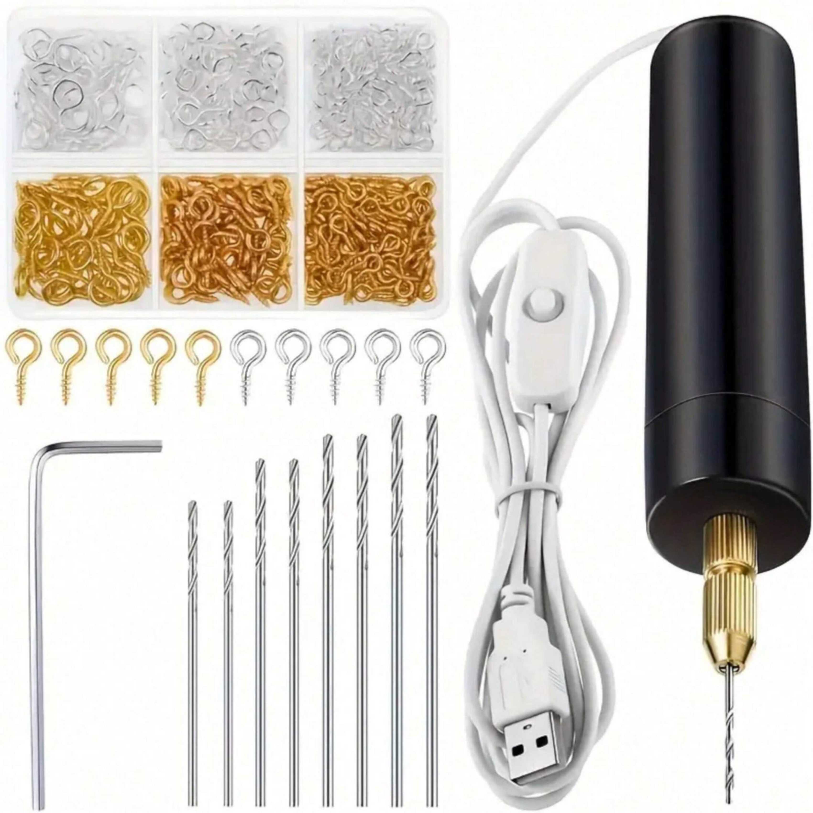 Jewelry Making Vise - 【Set di mini trapani elettrici】Set di
