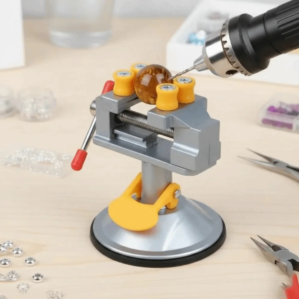 Jewelry Making Vise - Morsa da banco per gioielleria, girevole