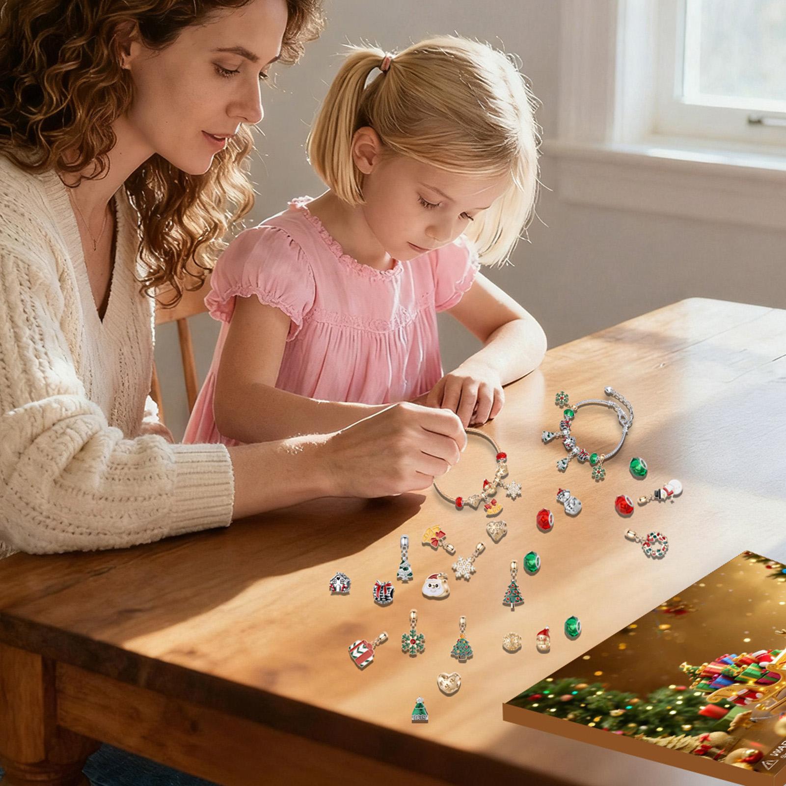 Jewelry Making Advent Calendar - Calendario Avvento Bracciale 24 giorni Creazione