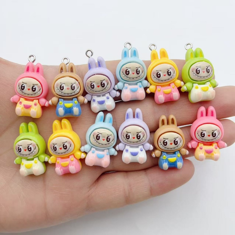 Jewelry Making Earrings - 10 Pezzi Ciondoli in Resina Kawaii