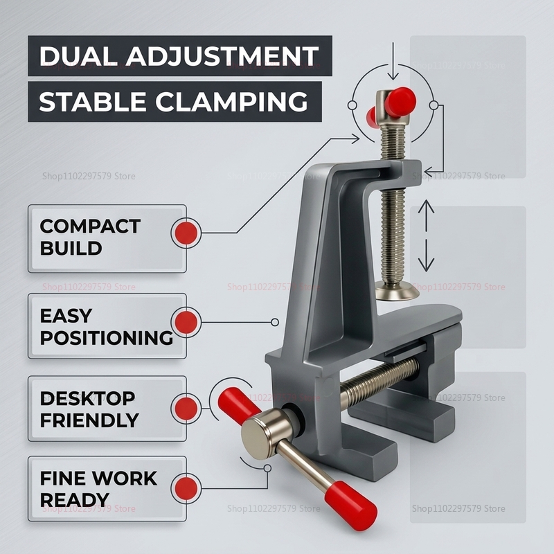 Morsa da banco mini in allumin - Jewelry Making Vise recensione e prezzo