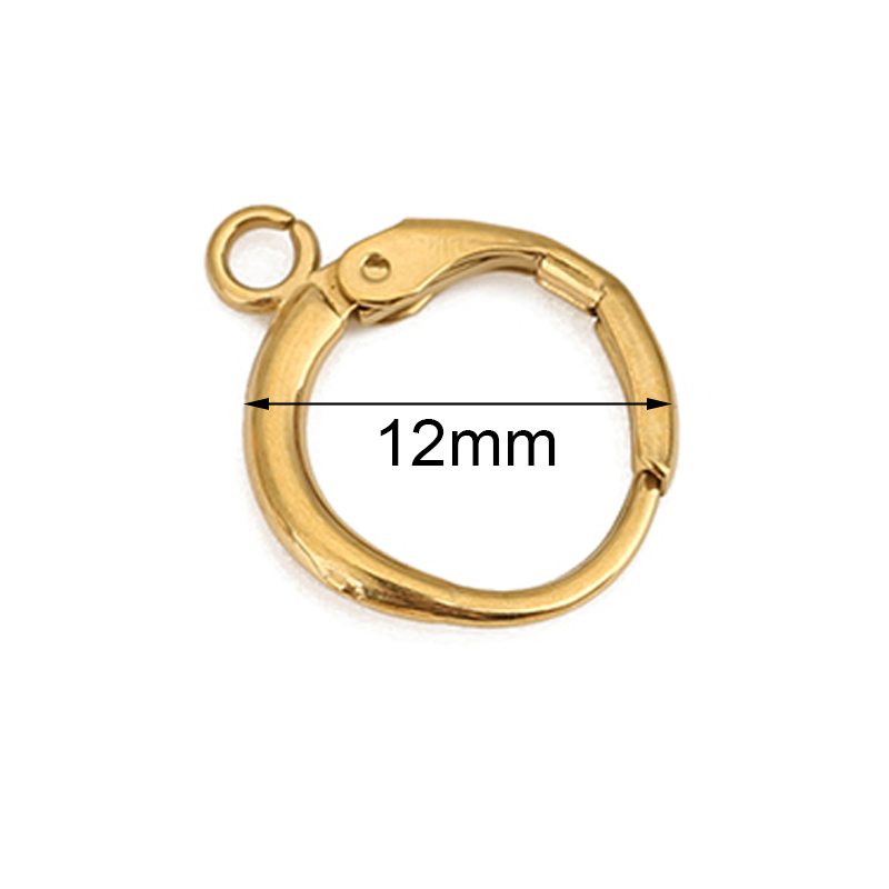 10 pezzi PVD non tramonterà ma - Jewelry Making Earrings recensione e prezzo
