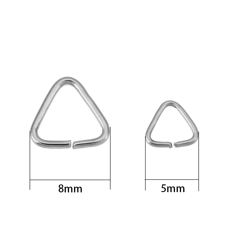 50 Pezzi Anelli a Triangolo in - Jewelry Making Closed Jump Rings recensione e prezzo