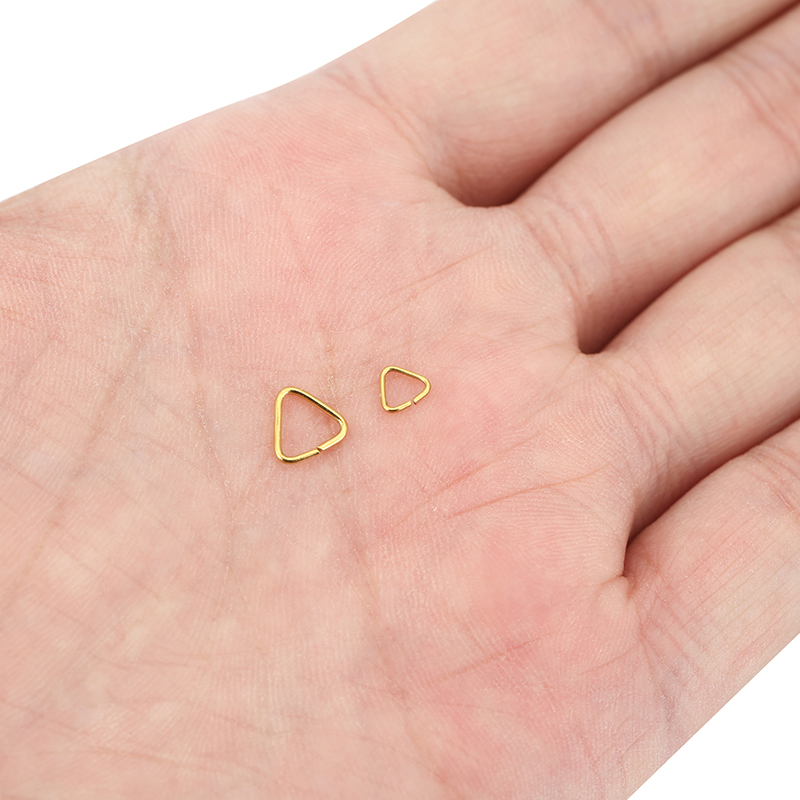 50 Pezzi Anelli a Triangolo in - Jewelry Making Closed Jump Rings recensione e prezzo