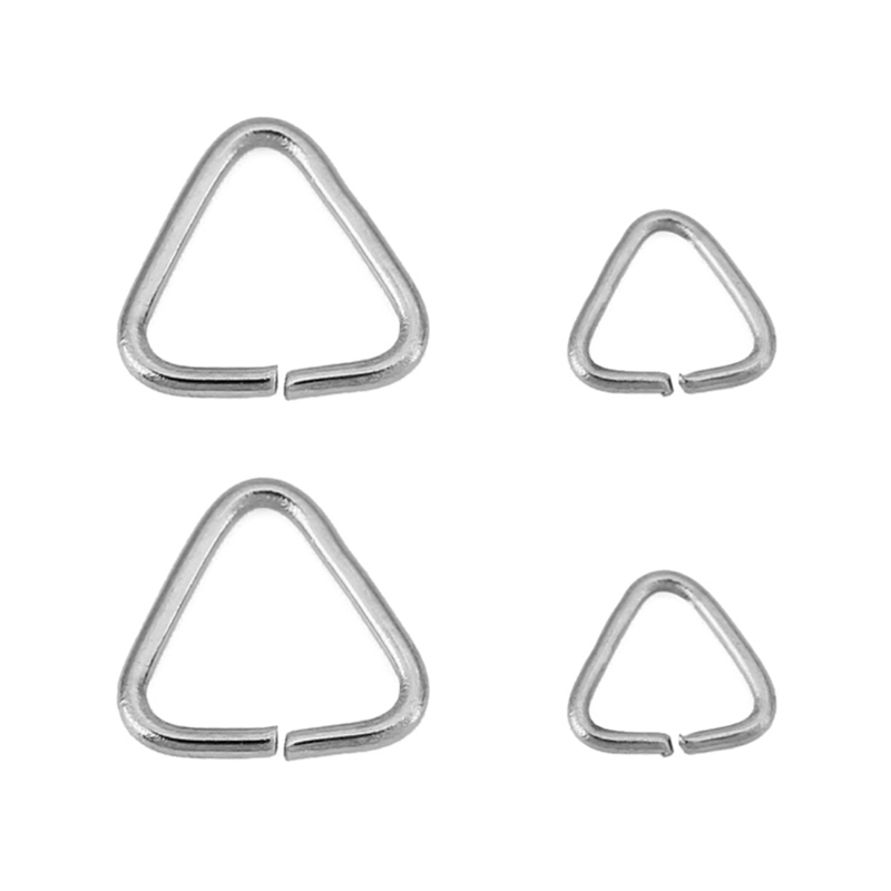 50 Pezzi Anelli a Triangolo in - Jewelry Making Closed Jump Rings recensione e prezzo