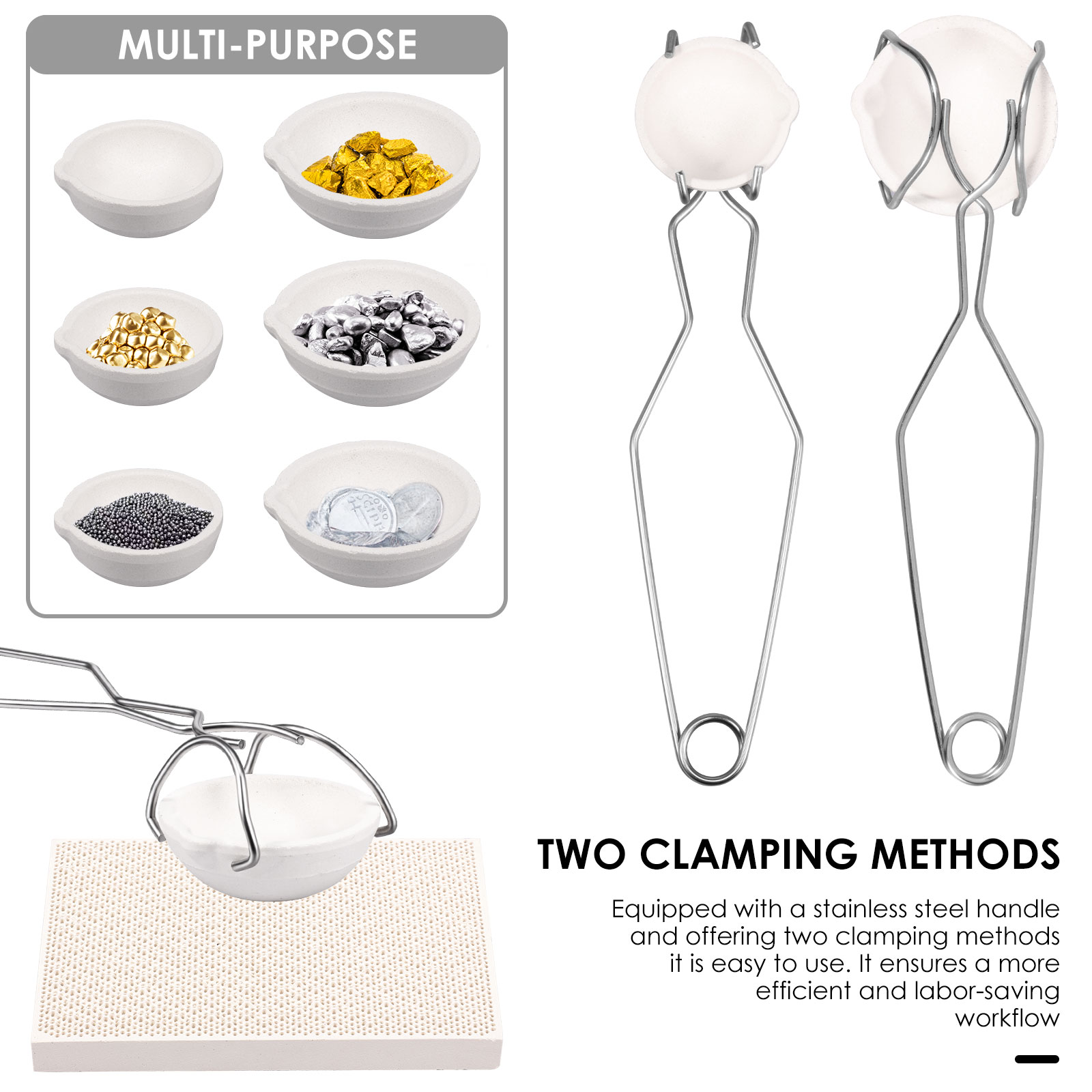 Set di Crogioli per Fusione ad - Jewelry Making Torch recensione e prezzo