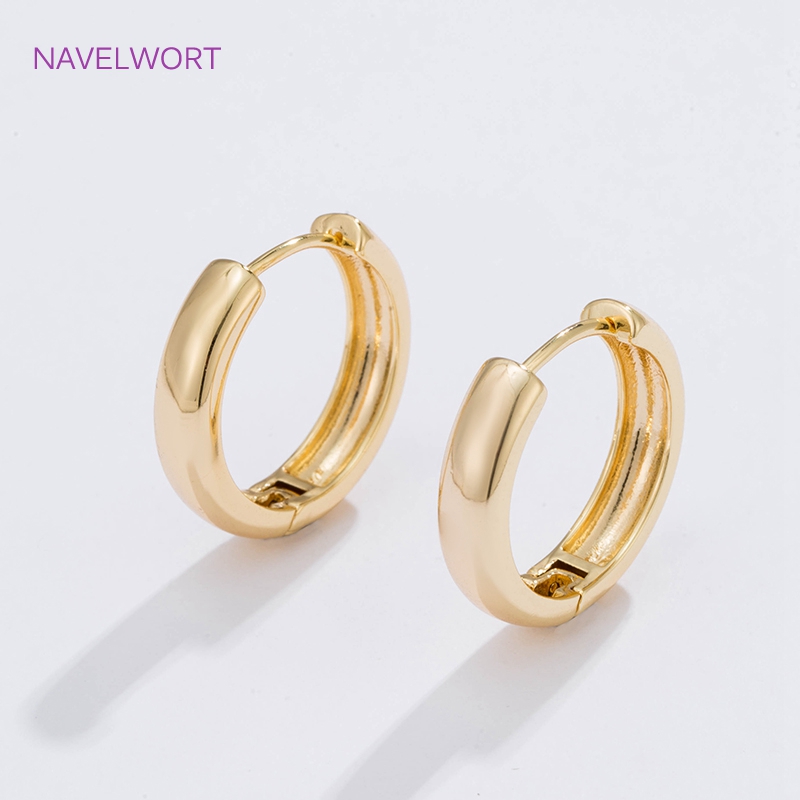 Orecchini a cerchio placcati i - Jewelry Making Earrings recensione e prezzo