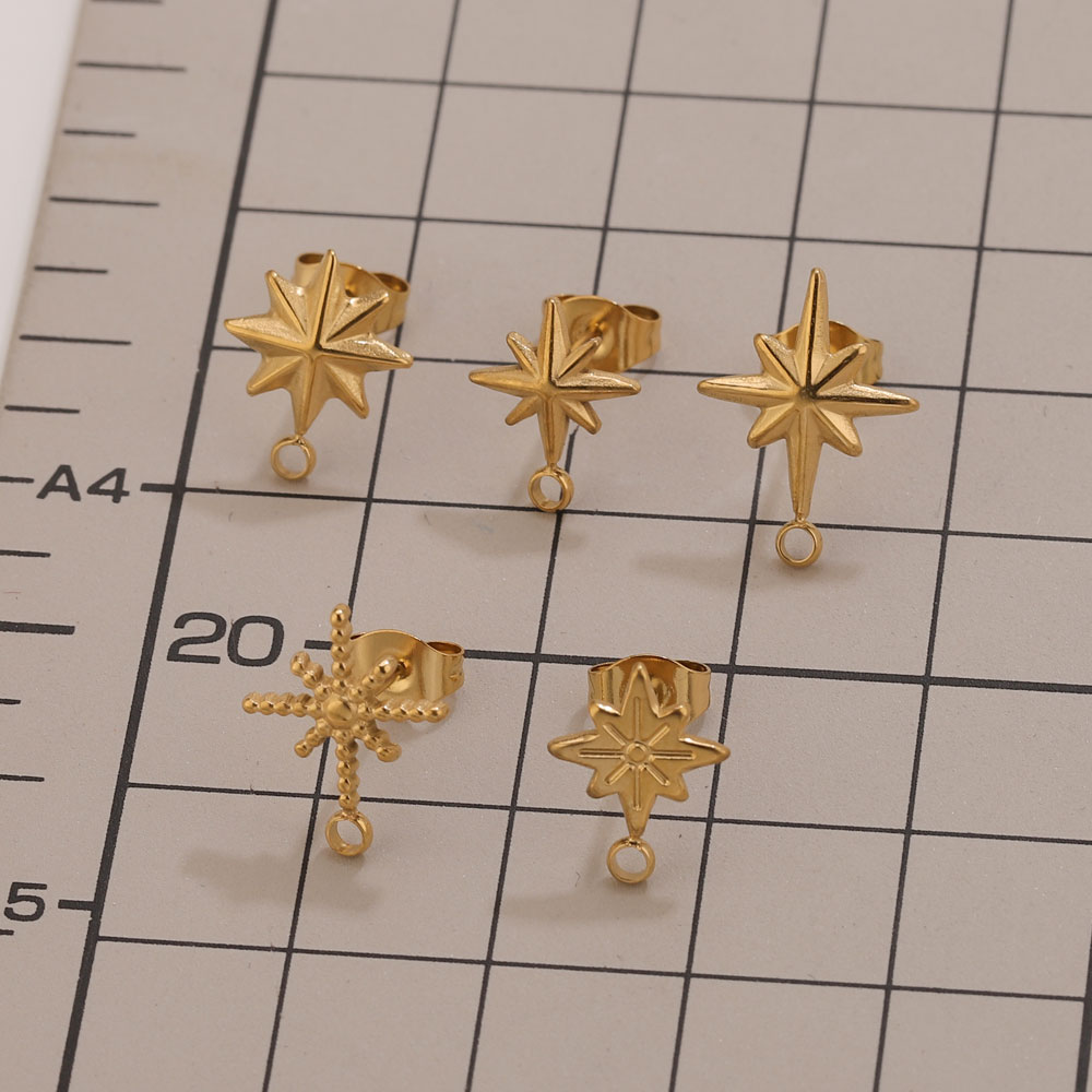 6 pz. Orecchini a Stella in Ac - Jewelry Making Course recensione e prezzo