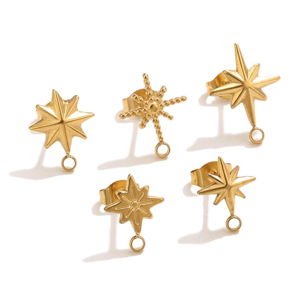 6 pz. Orecchini a Stella in Ac - Jewelry Making Course recensione e prezzo