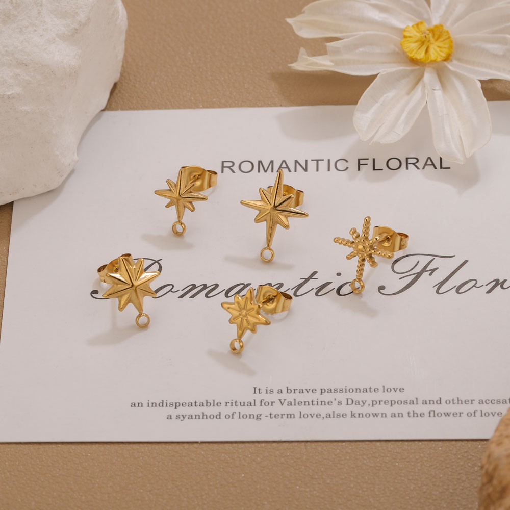 6 pz. Orecchini a Stella in Ac - Jewelry Making Course recensione e prezzo