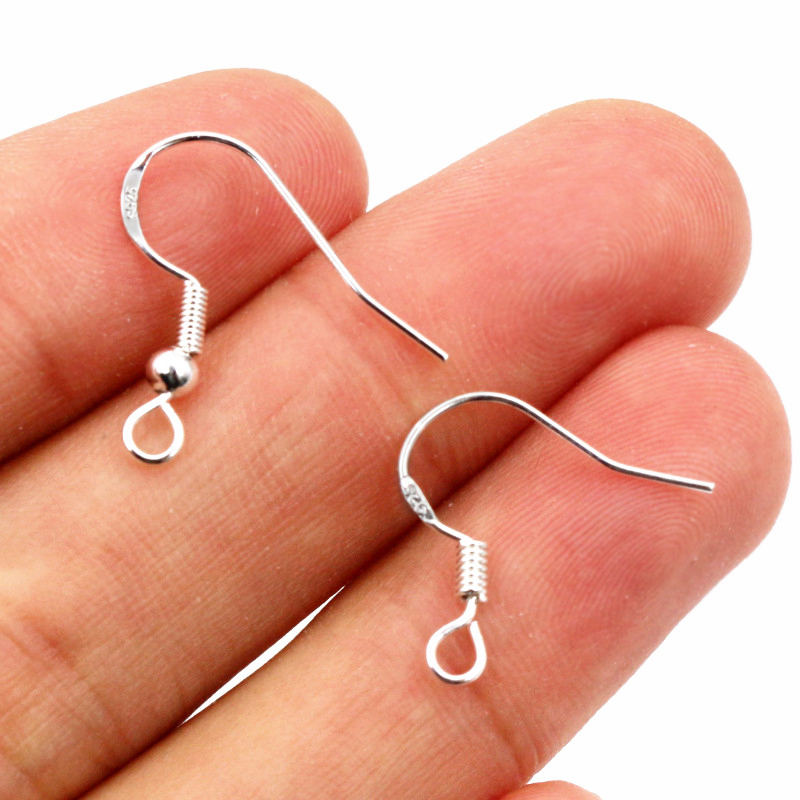 50 pz 16mm 925 Sterling Silver - Jewelry Making Earrings recensione e prezzo