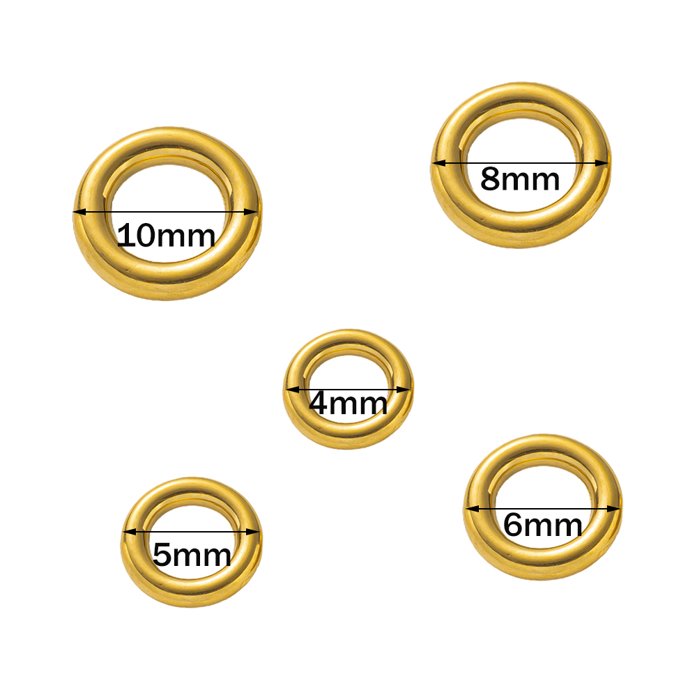 10 pezzi in acciaio inossidabi - Jewelry Making Closed Jump Rings recensione e prezzo