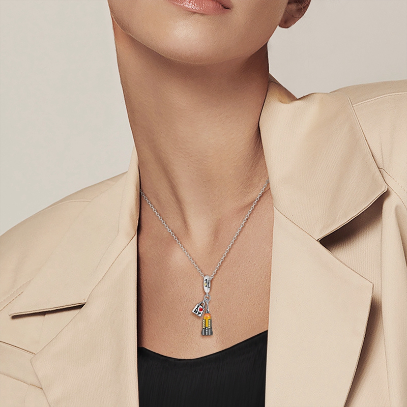 Mula 1 pz. Charm pendente in a - Jewelry Making York recensione e prezzo