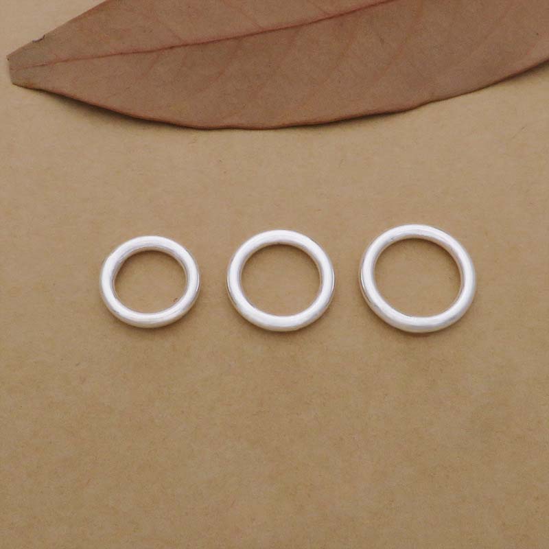 10 pz Genuino Reale Puro Solid - Jewelry Making Closed Jump Rings recensione e prezzo