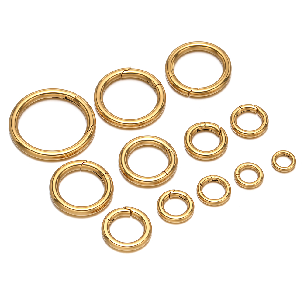 2 pz/lotto fermagli a molla ro - Jewelry Making Metals recensione e prezzo