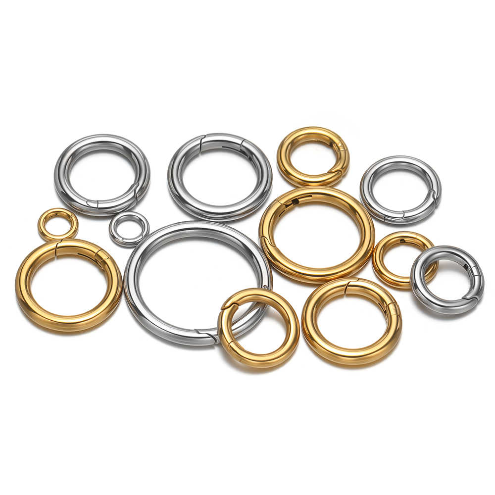 2 pz/lotto fermagli a molla ro - Jewelry Making Metals recensione e prezzo