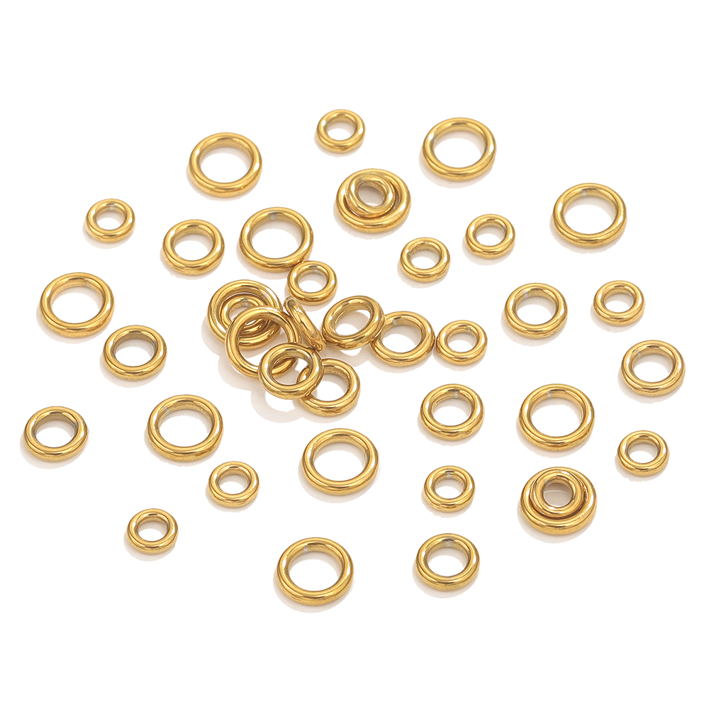 50 pezzi O Ring in acciaio ino - Jewelry Making Closed Jump Rings recensione e prezzo