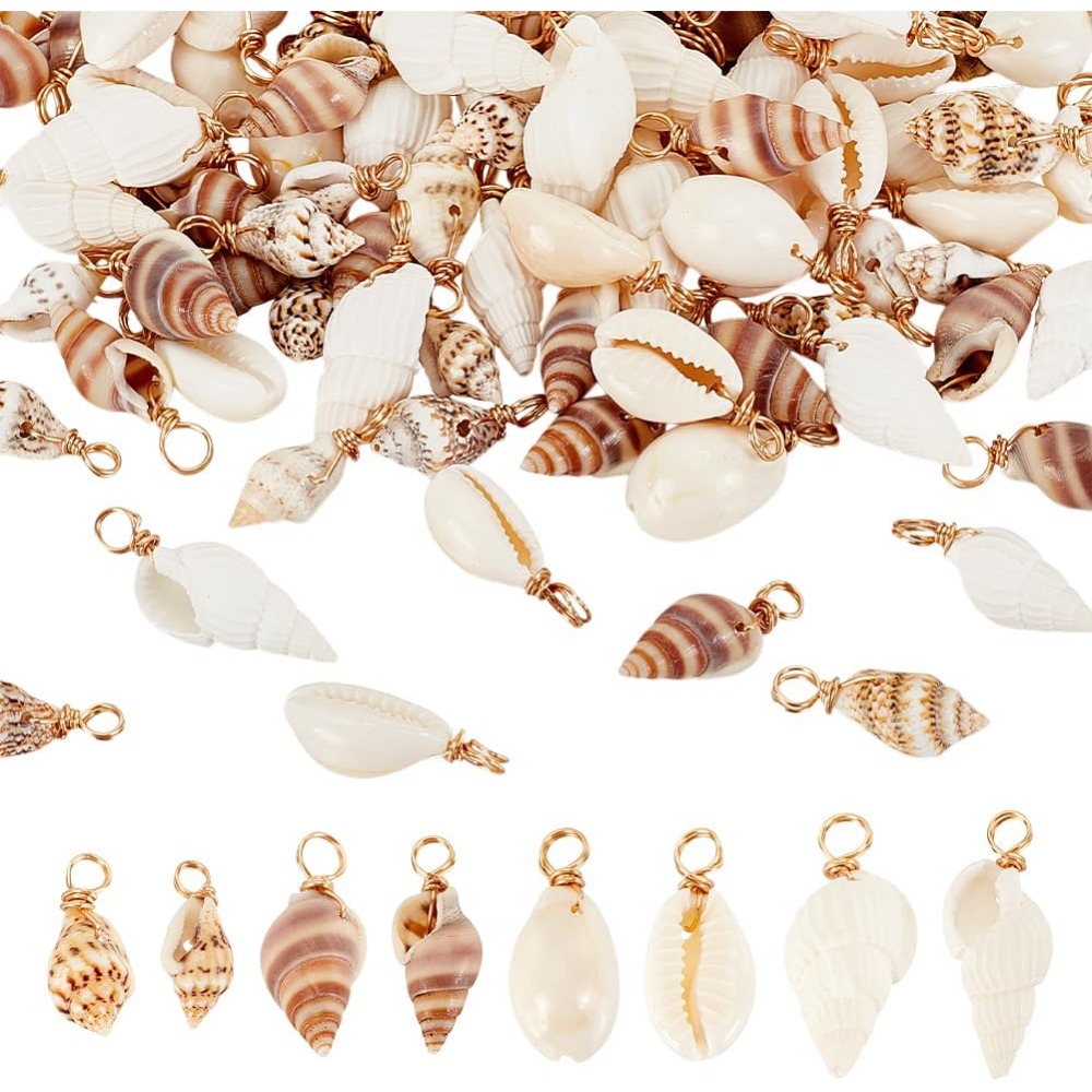 100 pz 4 Stili Conchiglia Natu - Jewelry Making Course recensione e prezzo