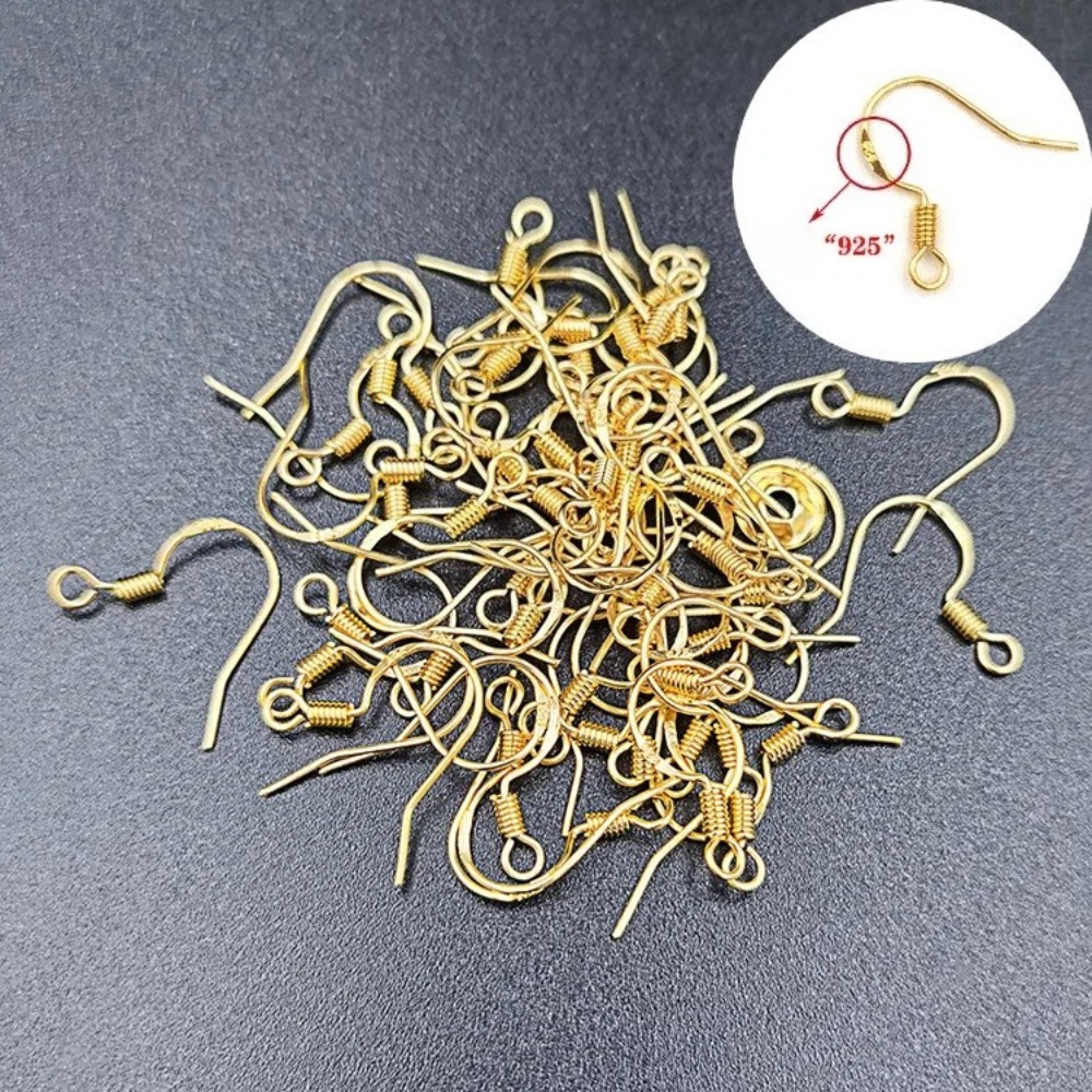 Ganci per Orecchini Placcati O - Jewelry Making Earrings recensione e prezzo