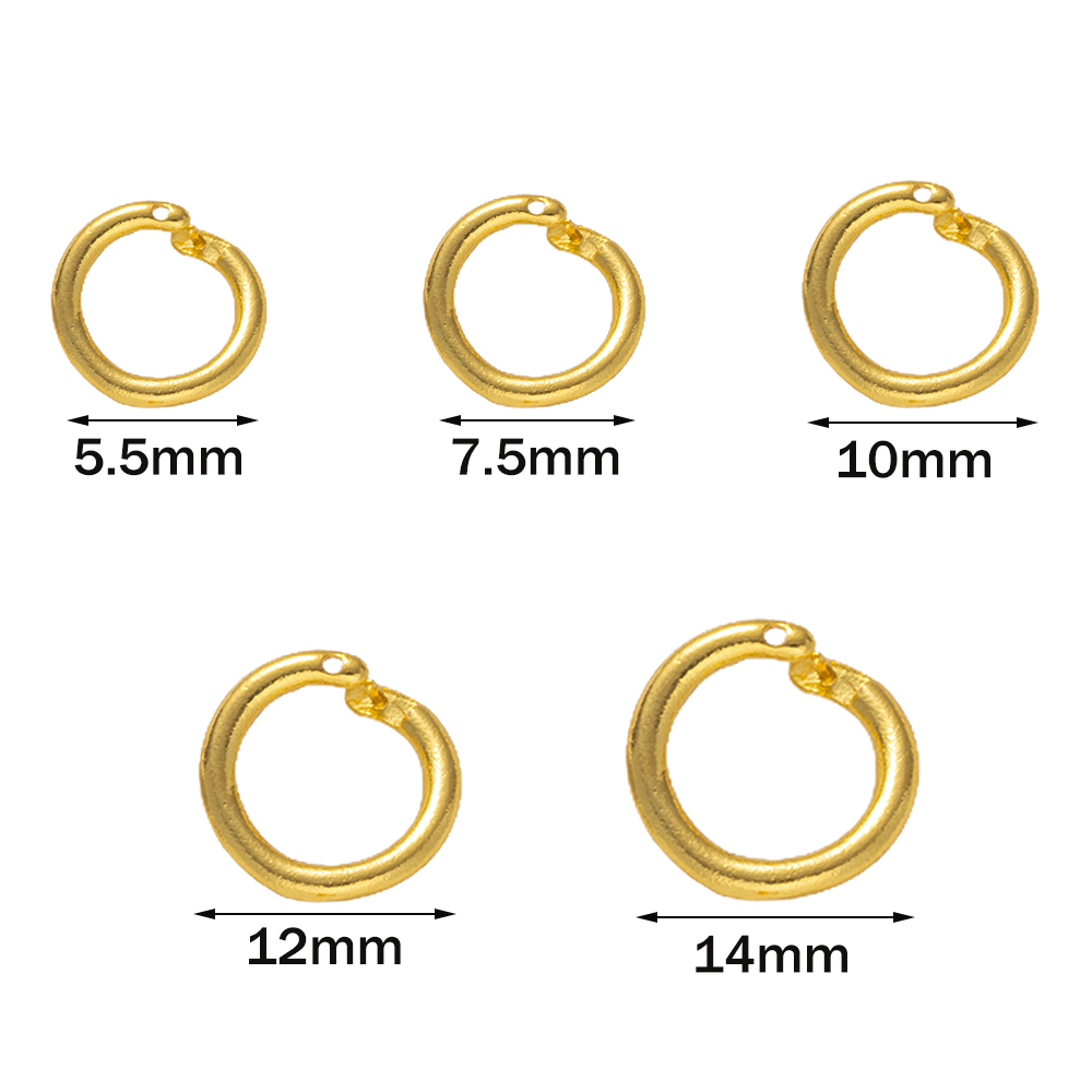 10 Pezzi Anelli di Giunzione R - Jewelry Making Closed Jump Rings recensione e prezzo