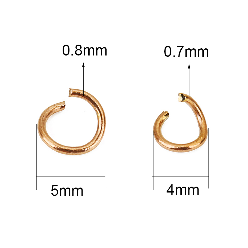 100 pezzi di anelli aperti in  - Jewelry Making Closed Jump Rings recensione e prezzo