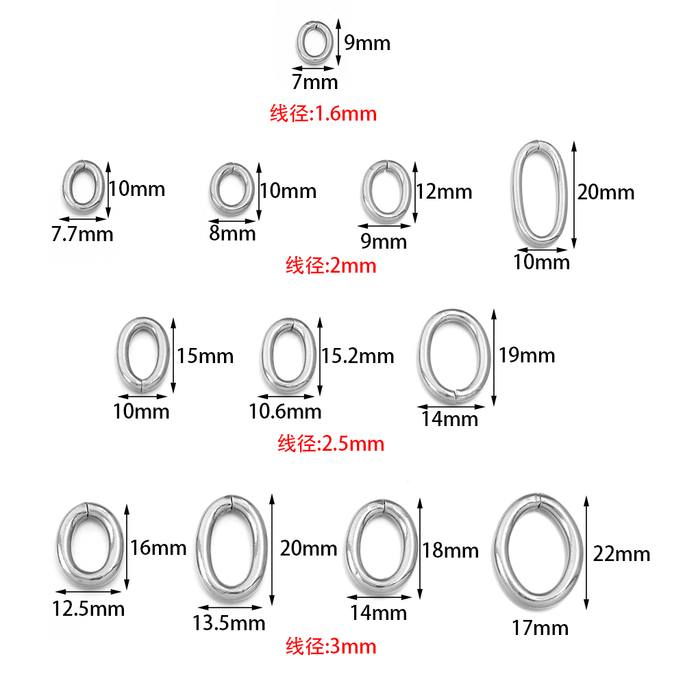 20 pz/lotto Anelli di Salto Ov - Jewelry Making Closed Jump Rings recensione e prezzo