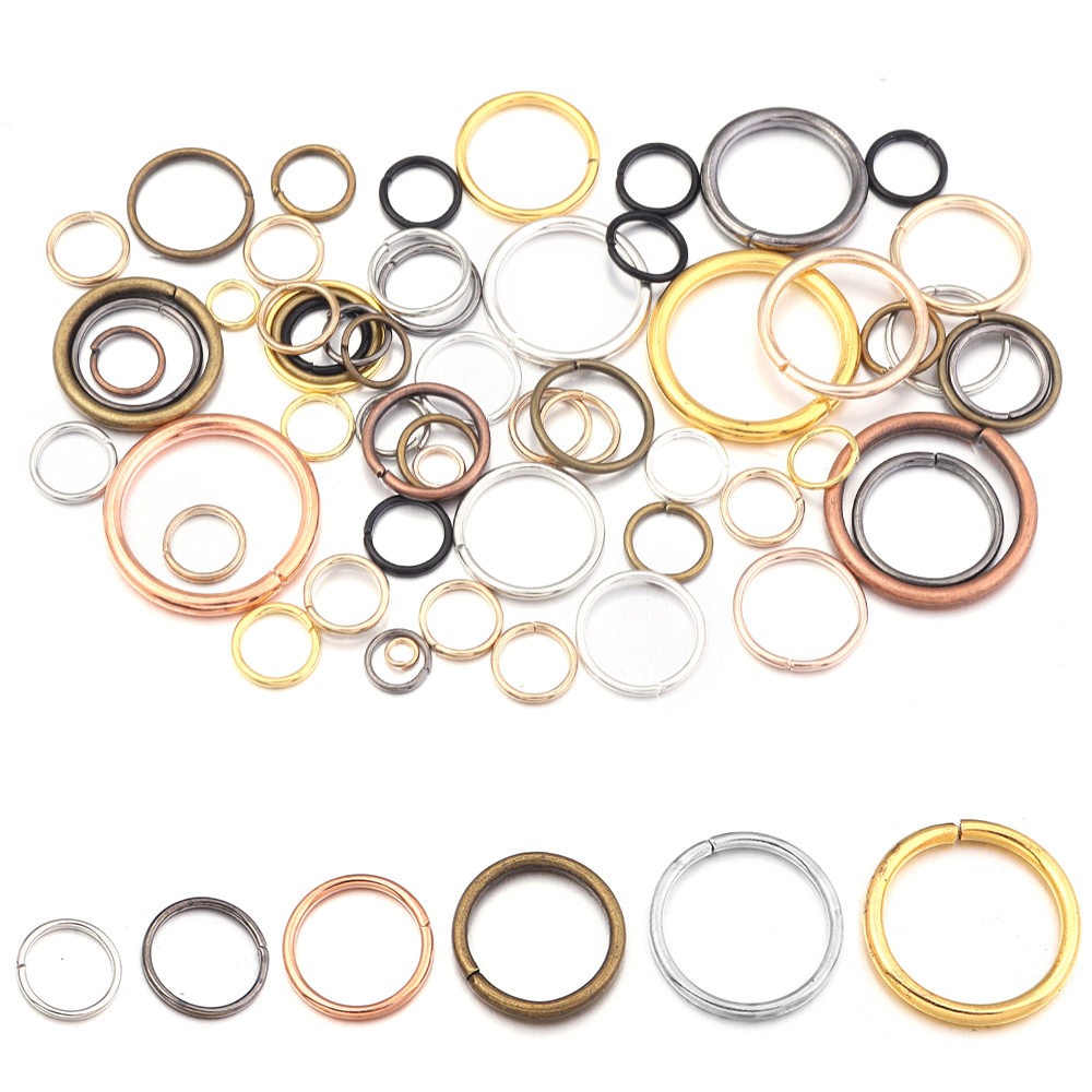 50-200 Pezzi/Lotto Anelli Aper - Jewelry Making Closed Jump Rings recensione e prezzo
